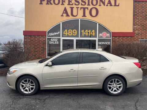 2015 Chevrolet Malibu for sale at Professional Auto Sales & Service in Fort Wayne IN