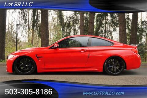 2015 BMW M4 for sale at LOT 99 LLC in Milwaukie OR