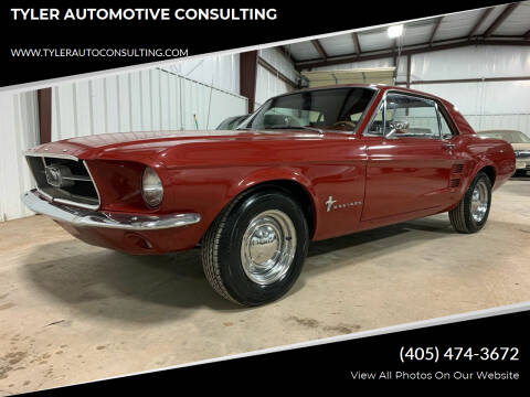 1967 Ford Mustang for sale at TYLER AUTOMOTIVE CONSULTING in Yukon OK