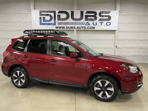 2017 Subaru Forester for sale at DUBS AUTO LLC in Clearfield UT