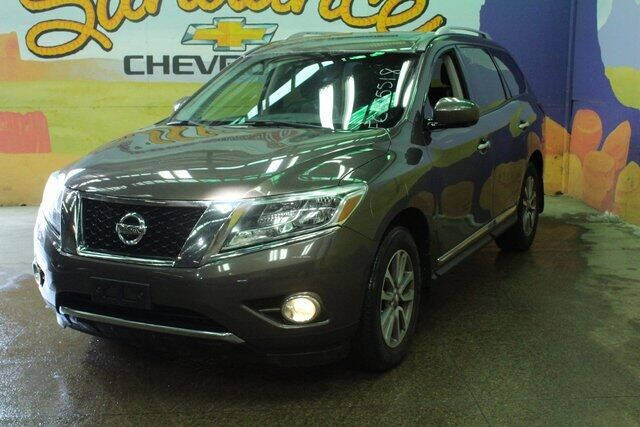 Used 2015 Nissan Pathfinder SL with VIN 5N1AR2MM6FC675518 for sale in Grand Ledge, MI