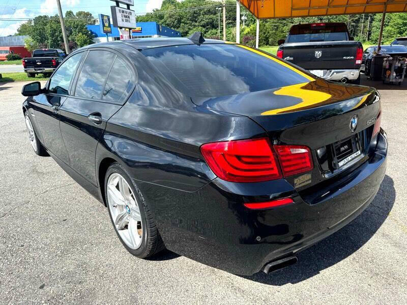 2012 BMW 5 Series 550i