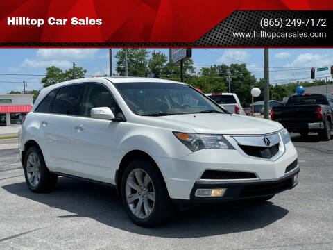 2012 Acura MDX for sale at Hilltop Car Sales in Knoxville TN
