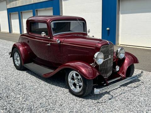 1932 Ford 3 Window Coupe for sale at Island Classics & Customs Internet Sales in Staten Island NY