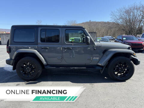2021 Jeep Wrangler Unlimited for sale at EZ Auto Group LLC in Burnham PA
