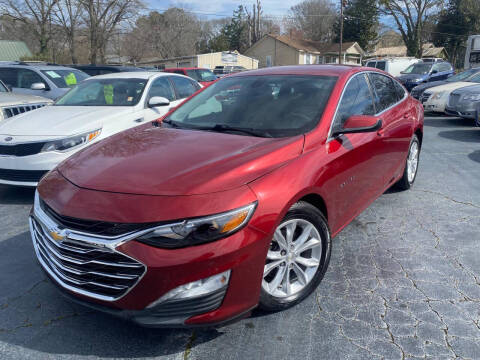 2020 Chevrolet Malibu for sale at GCC AUTO SALES 2 in Gainesville GA