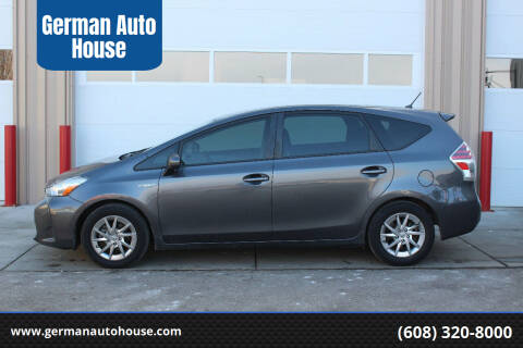 2016 Toyota Prius v for sale at German Auto House in Fitchburg WI