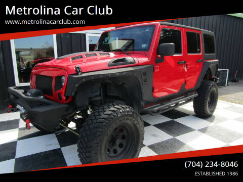 2017 Jeep Wrangler Unlimited for sale at Metrolina Car Club in Stallings NC
