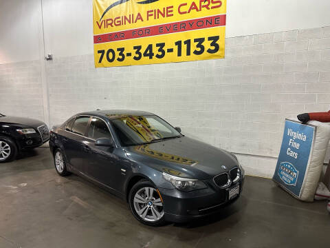 2010 BMW 5 Series for sale at Virginia Fine Cars in Chantilly VA