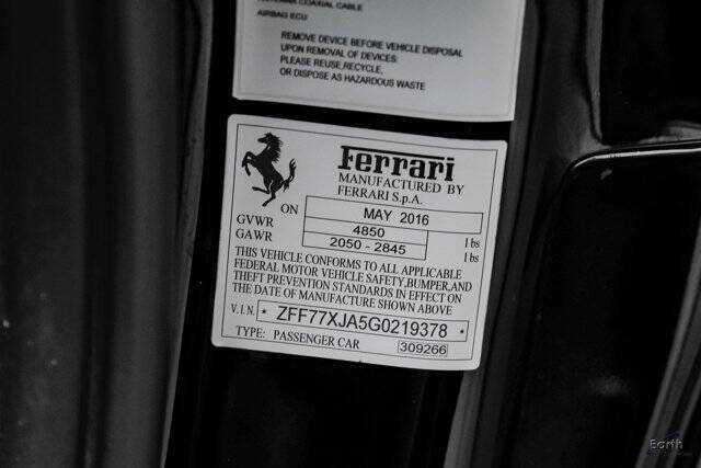 2016 Ferrari California T