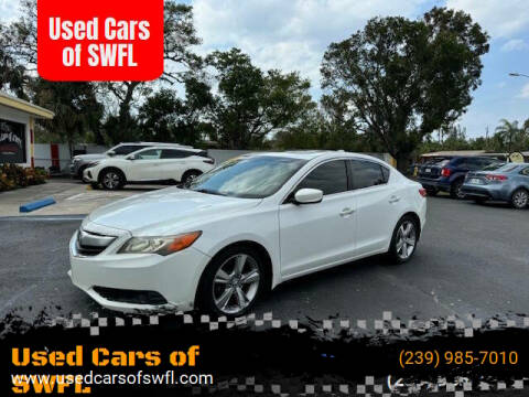 2013 Acura ILX for sale at Used Cars of SWFL in Fort Myers FL