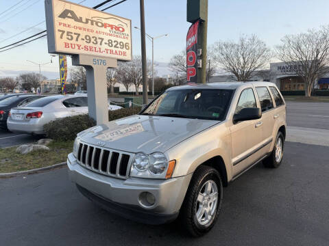 2007 Jeep Grand Cherokee for sale at AutoPro Virginia LLC in Virginia Beach VA