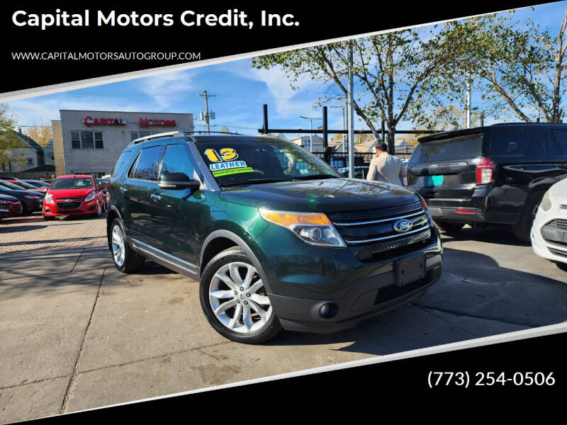 2013 Ford Explorer for sale at Capital Motors Credit, Inc. in Chicago IL