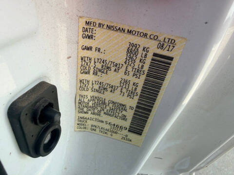 2017 Nissan Titan XD S