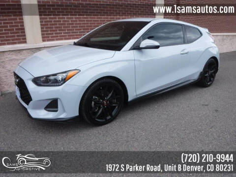 2019 Hyundai Veloster for sale at SAM'S AUTOMOTIVE in Denver CO