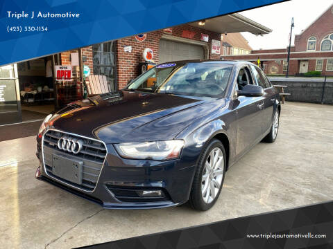 2013 Audi A4 for sale at Triple J Automotive in Erwin TN
