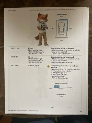 2008 Pontiac Grand Prix GXP