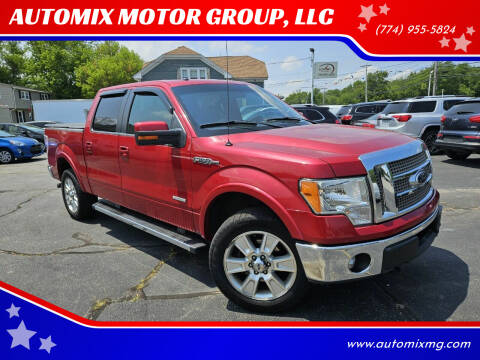 2012 Ford F-150 for sale at AUTOMIX MOTOR GROUP, LLC in Swansea MA