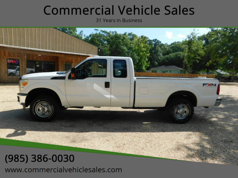 2011 Ford F-250 Super Duty for sale at Commercial Vehicle Sales in Ponchatoula LA