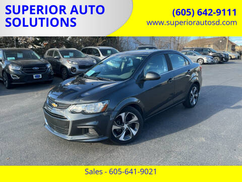 2017 Chevrolet Sonic for sale at SUPERIOR AUTO SOLUTIONS in Spearfish SD