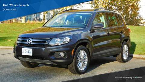 2016 Volkswagen Tiguan for sale at Best Wheels Imports in Johnston RI