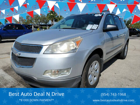 2012 Chevrolet Traverse for sale at Best Auto Deal N Drive in Hollywood FL