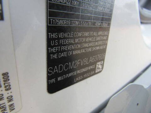 2020 Jaguar F-PACE S