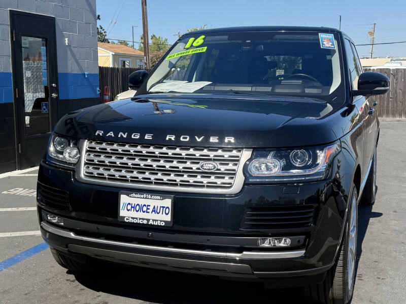 2016 Land Rover Range Rover Supercharged