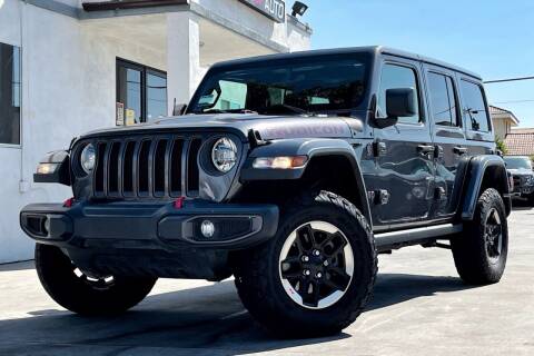 2018 Jeep Wrangler Unlimited for sale at Fastrack Auto Inc in Rosemead CA
