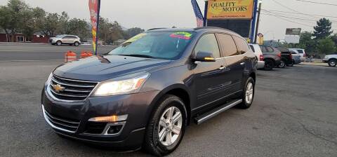 2014 Chevrolet Traverse for sale at Quality Motors in Sun Valley NV