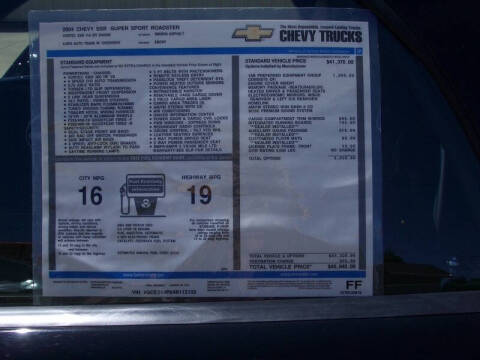 2004 Chevrolet SSR LS