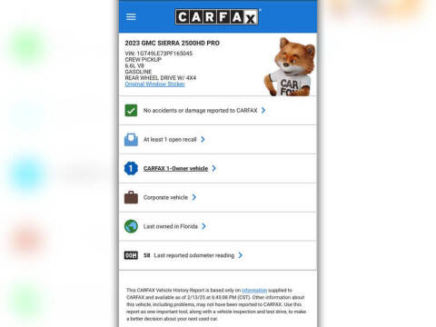 2023 GMC Sierra 2500HD