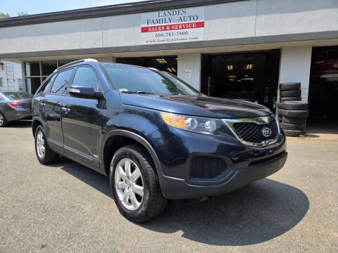 2013 Kia Sorento for sale at Landes Family Auto Sales in Attleboro MA