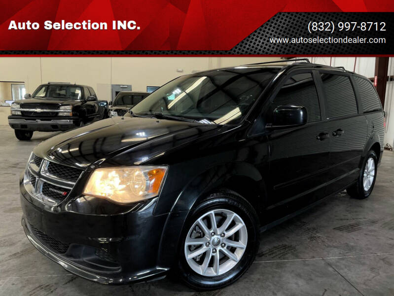 2014 Dodge Grand Caravan for sale at Auto Selection Inc. in Houston TX