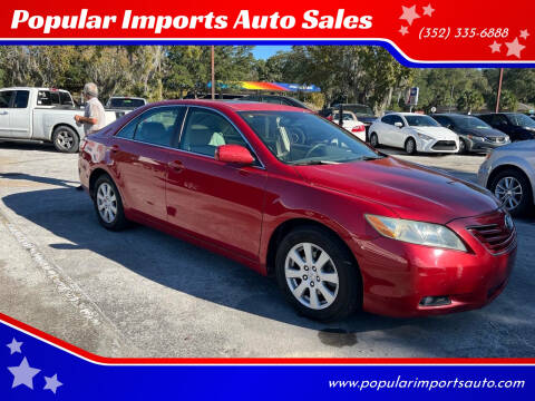 2007 Toyota Camry for sale at Popular Imports Auto Sales in Gainesville FL