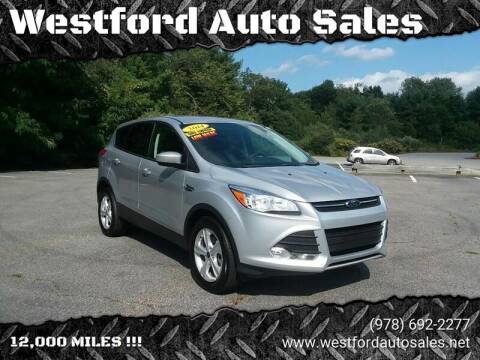 2014 Ford Escape for sale at Westford Auto Sales in Westford MA