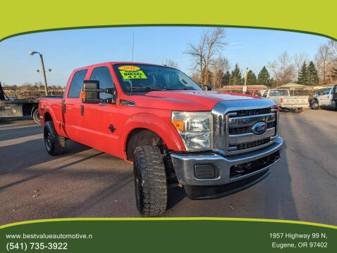 2011 Ford F-250 Super Duty for sale at Best Value Automotive in Eugene OR
