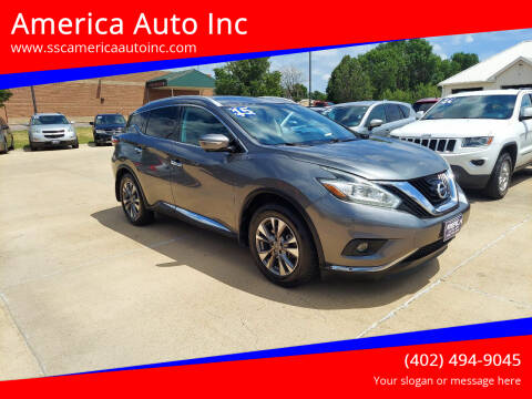 2015 Nissan Murano for sale at America Auto Inc in South Sioux City NE