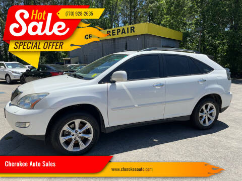 2008 Lexus RX 350 for sale at Cherokee Auto Sales in Acworth GA