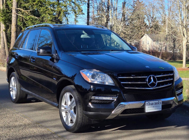 2012 Mercedes-Benz M-Class for sale at CLEAR CHOICE AUTOMOTIVE in Milwaukie OR