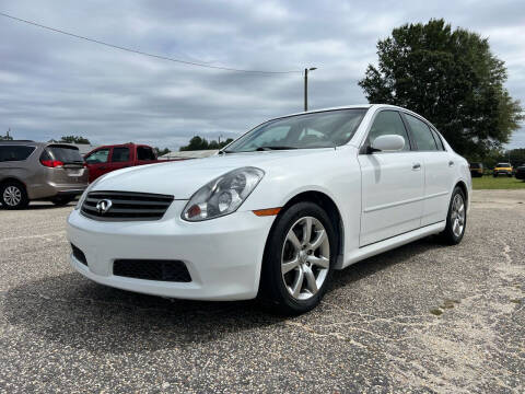 2005 Infiniti G35 for sale at Carworx LLC in Dunn NC