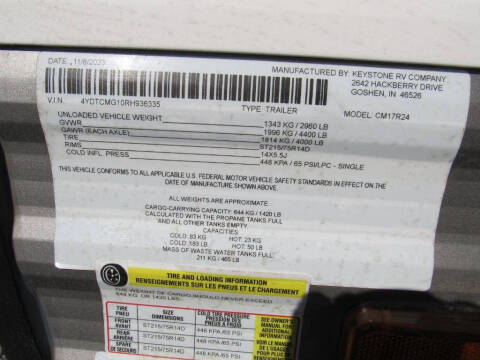 2024 Coleman CM17r24