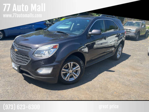 2016 Chevrolet Equinox for sale at 77 Auto Mall in Newark NJ