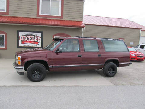 1992 Chevrolet Suburban for sale at Heckley Auto Sales & Service in Woodburn IN