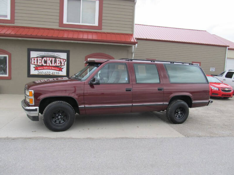 1992 Chevrolet Suburban for sale at Heckley Auto Sales & Service in Woodburn IN