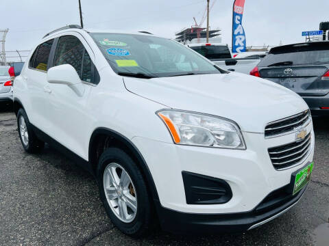 2015 Chevrolet Trax for sale at Webster Auto Sales in Somerville MA