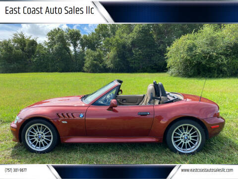 2001 BMW Z3 for sale at East Coast Auto Sales llc in Virginia Beach VA