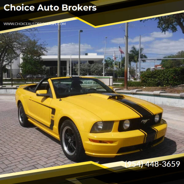 2005 Ford Mustang for sale at Choice Auto Brokers in Fort Lauderdale FL