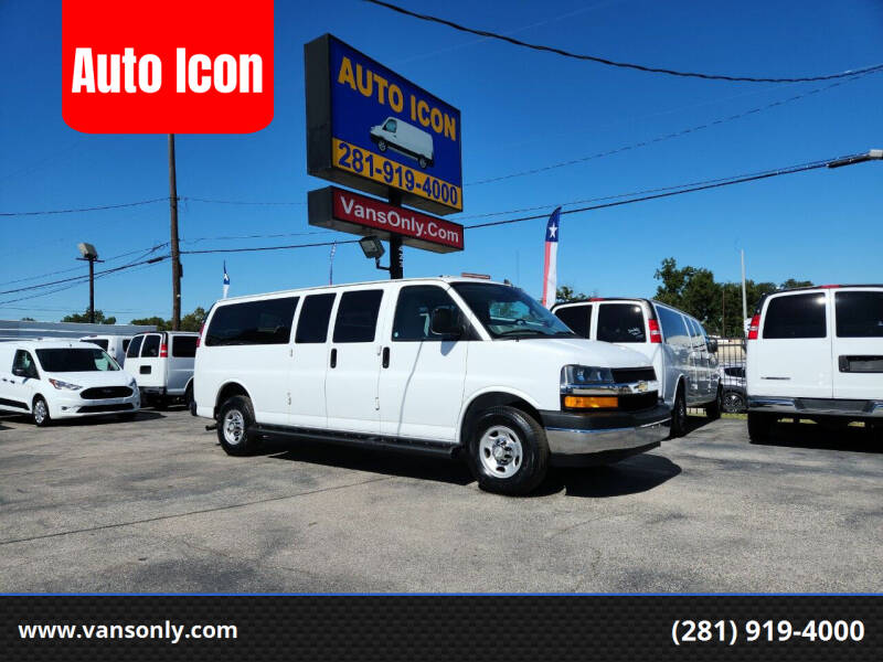 2020 Chevrolet Express Passenger for sale at Auto Icon in Houston TX