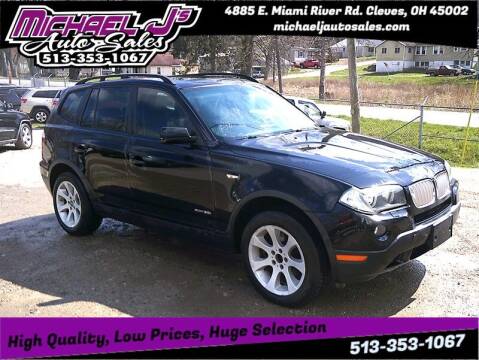 2009 BMW X3 for sale at MICHAEL J'S AUTO SALES in Cleves OH